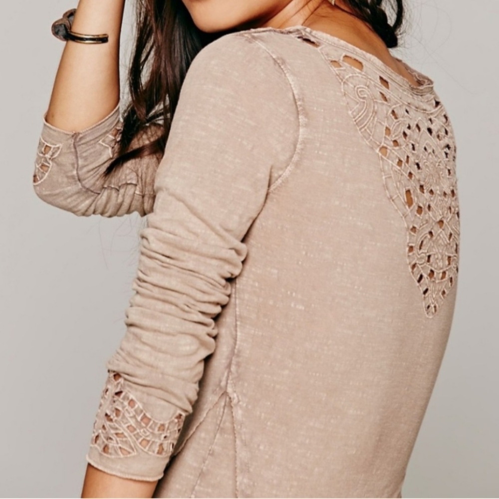 Free People Blue Luna Top size SMALL